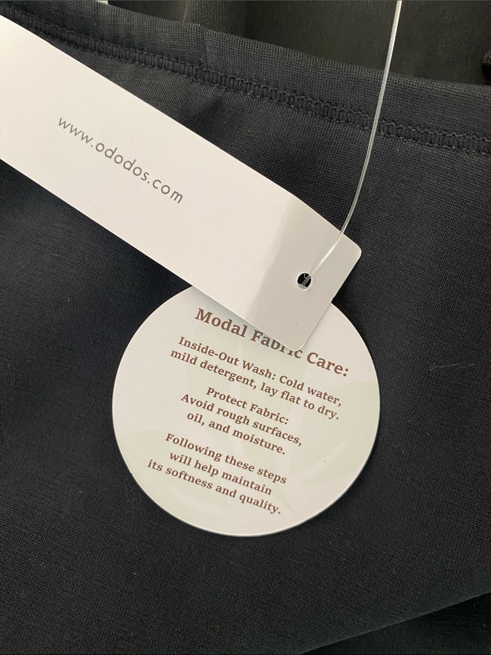 Ododos Classic Modal Black Pencil Skirt Size Medium NWT - Picture 6 of 8